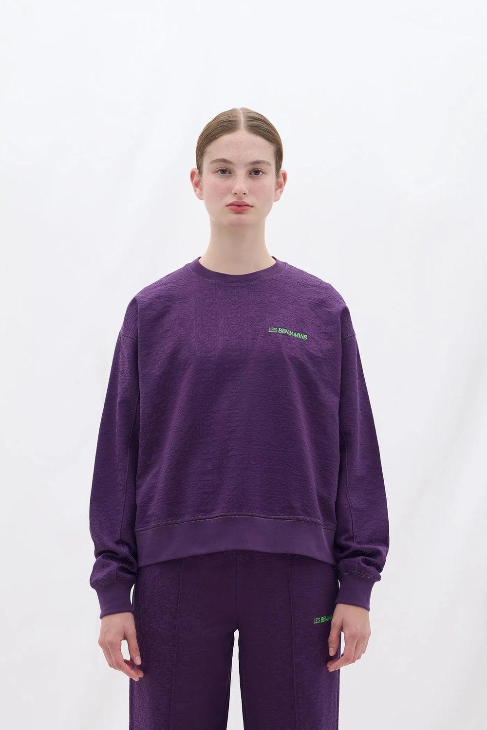 Les Benjamins-Regular Sweatshırt 009-Sweatshirts & Hoodies-1-Milagron.com