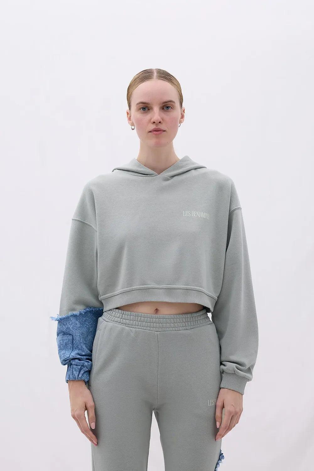 Les Benjamins-Relaxed Hoodıe 002-Sweatshirts & Hoodies-1-Milagron.com