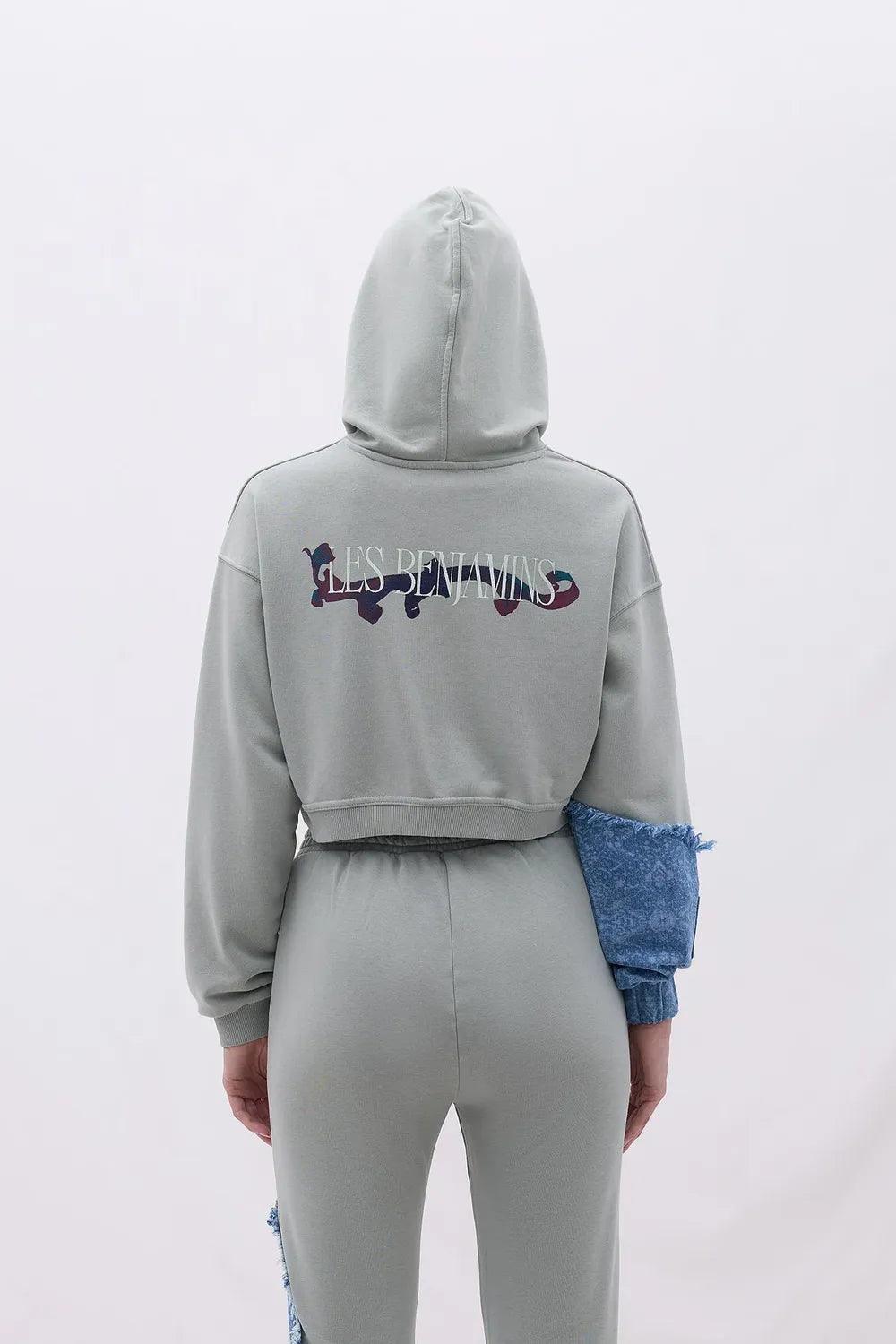 Les Benjamins-Relaxed Hoodıe 002-Sweatshirts & Hoodies-4-Milagron.com