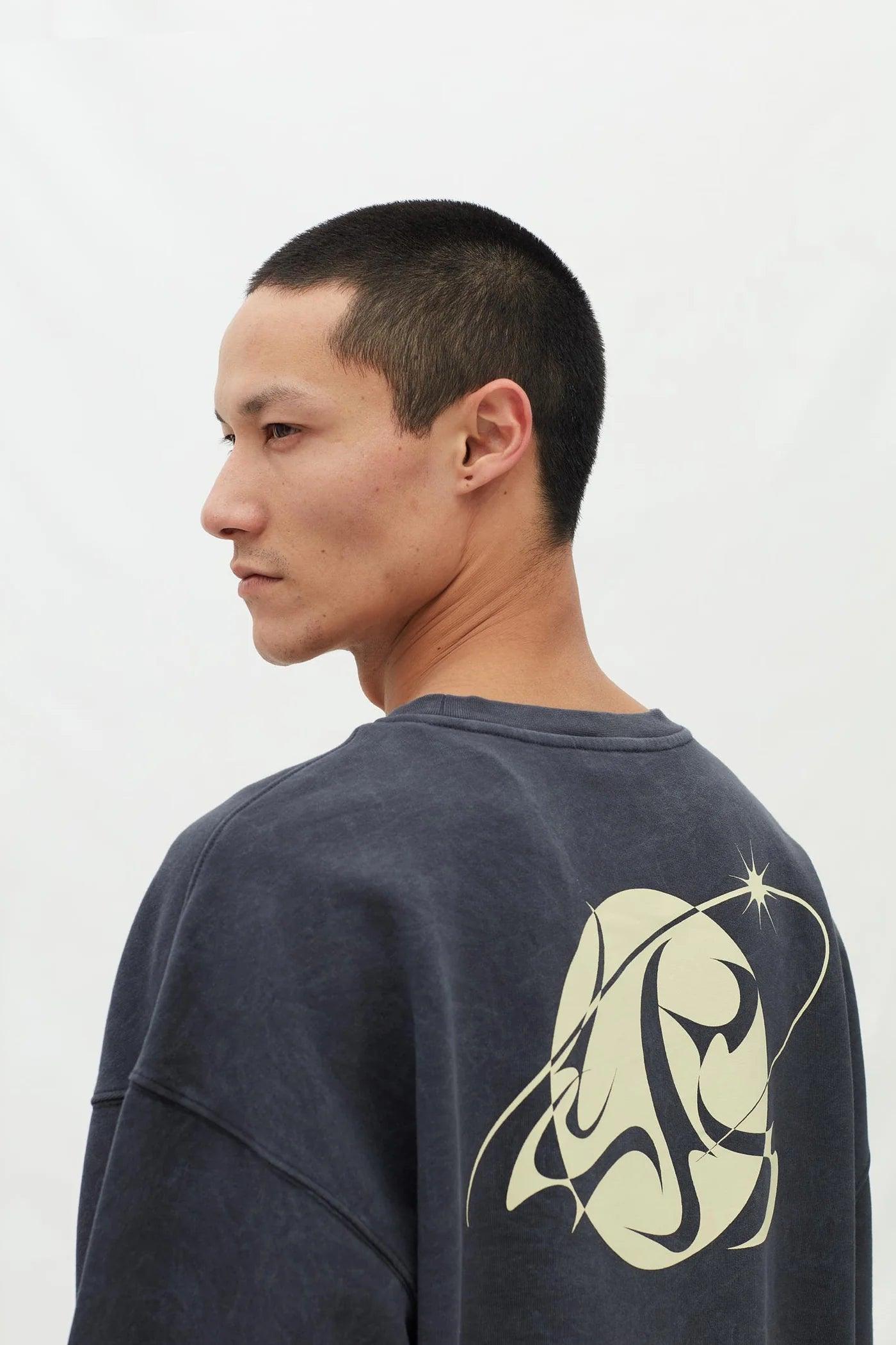 Les Benjamins-Relaxed Sweatshırt 001-Sweatshirts & Hoodies-4-Milagron.com