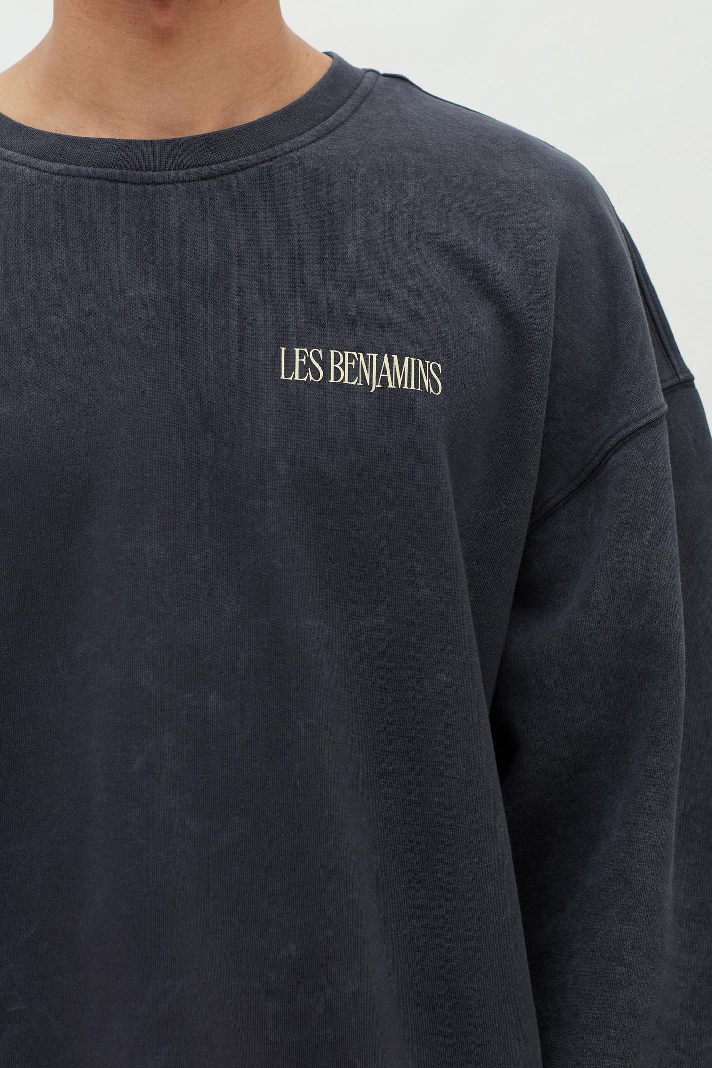 Les Benjamins-Relaxed Sweatshırt 001-Sweatshirts & Hoodies-7-Milagron.com