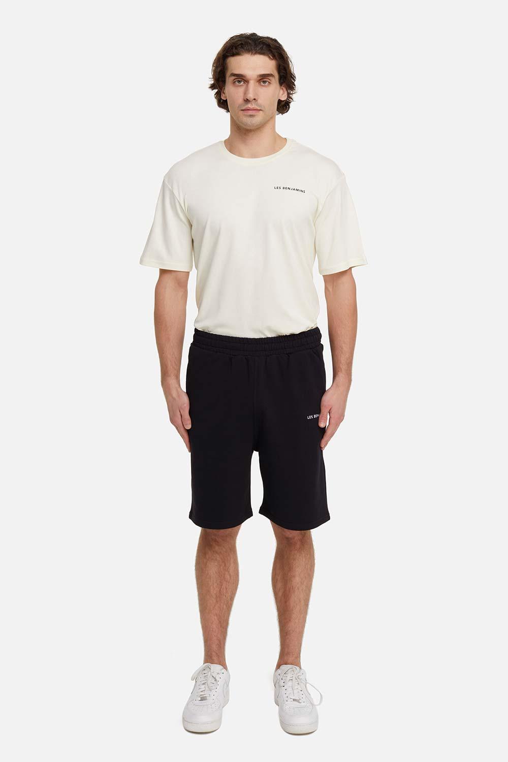 Les Benjamins-Short 002 - Black-Şort-1-Milagron.com