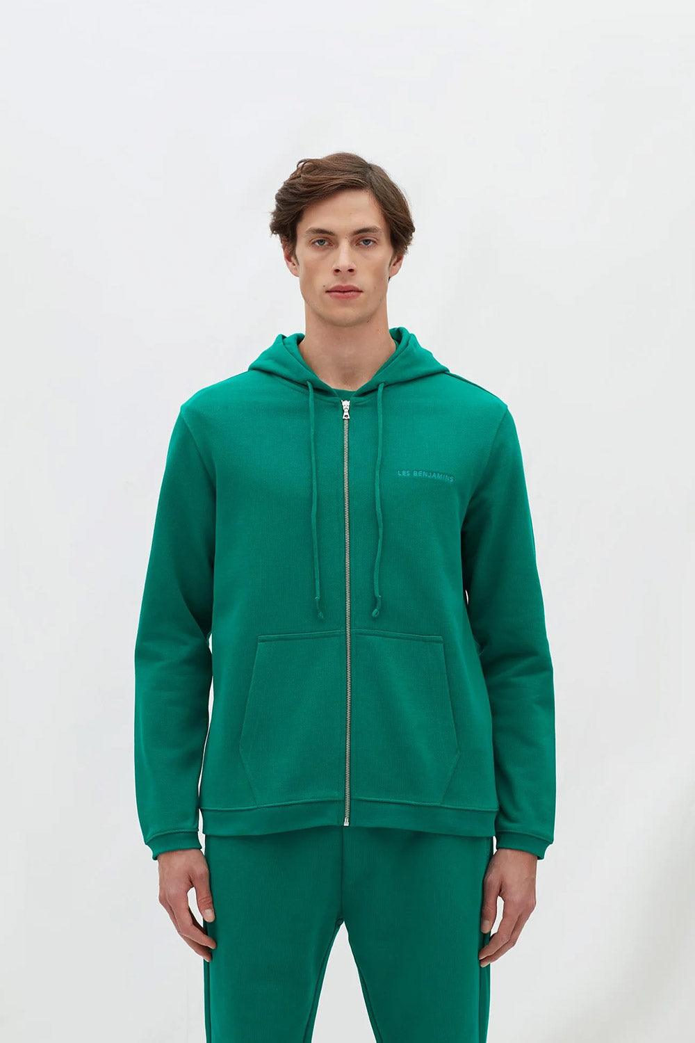 Les Benjamins-Zip Hoodie 301-Sweatshirts & Hoodies-1-Milagron.com