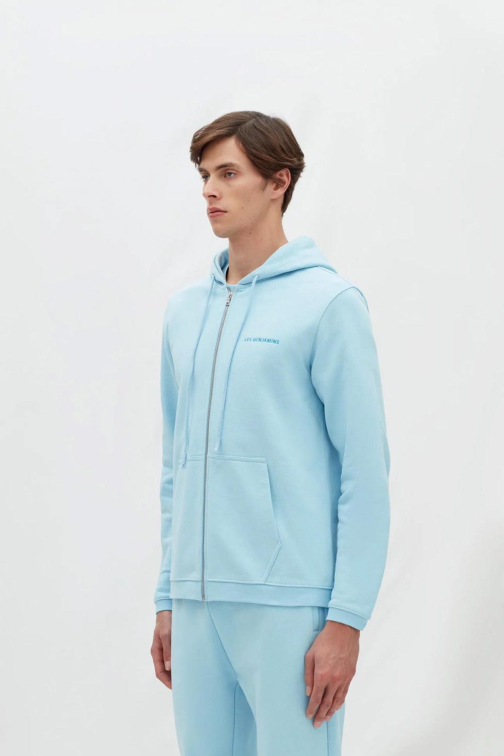 Les Benjamins-Zip Hoodie 303-Sweatshirts & Hoodies-5-Milagron.com