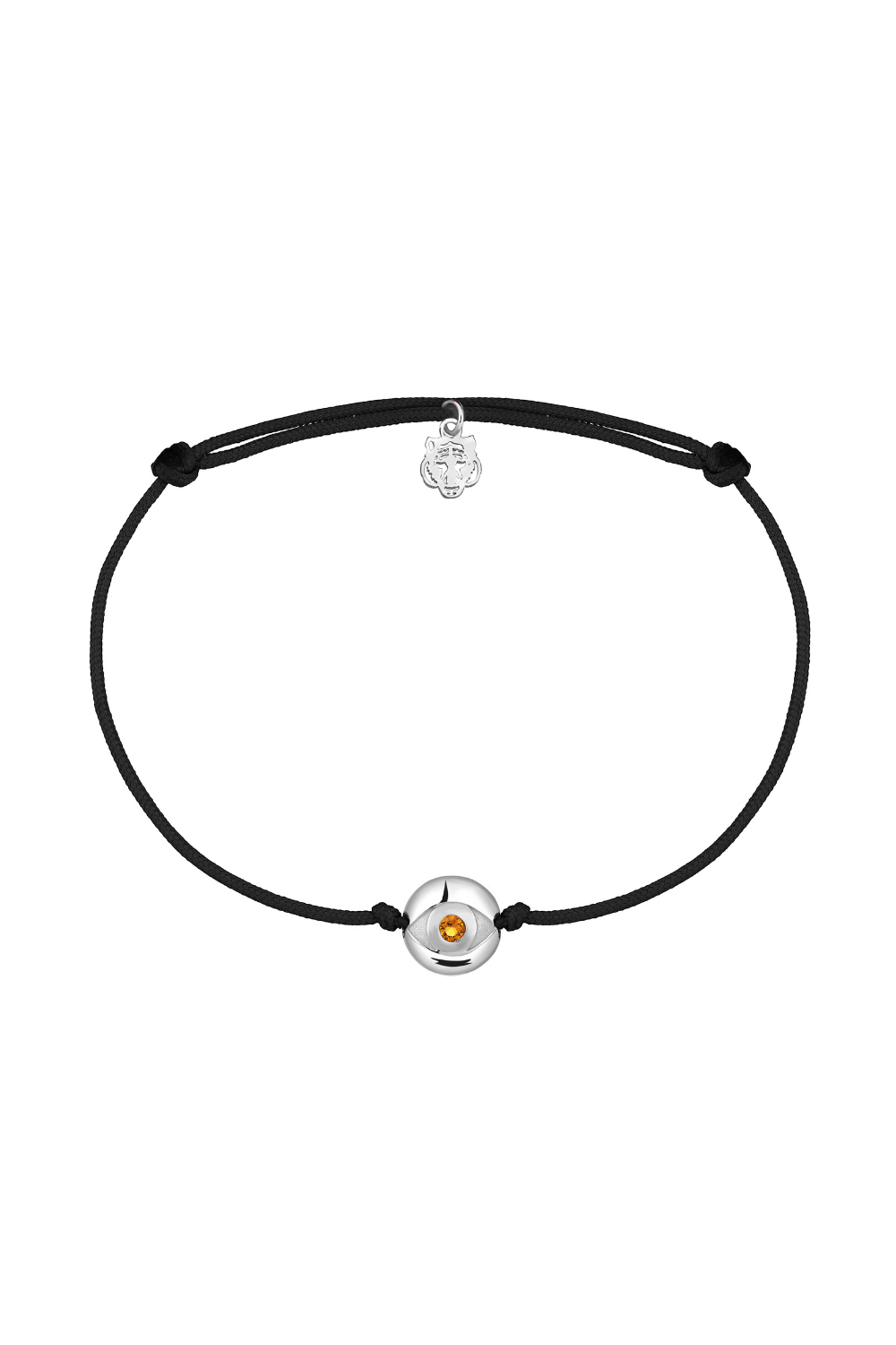 Les Tigres-Kaplan Göz Siyah İp Bileklik-Bileklik-1-Milagron.com