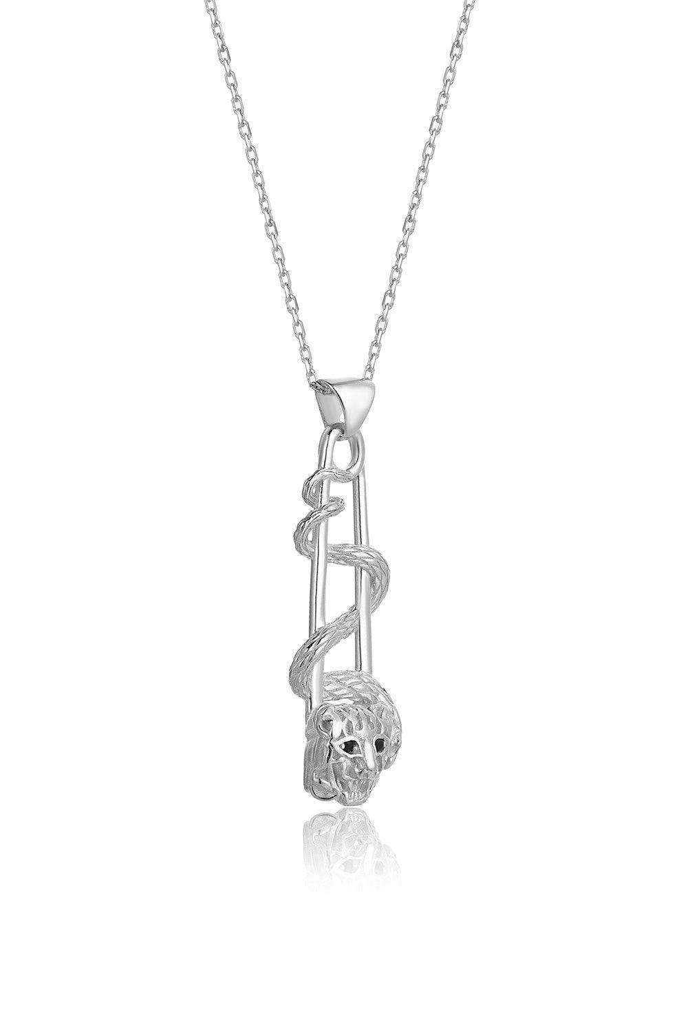 Les Tigres-Kaplan Yılan Kolye-Kolye-2-Milagron.com