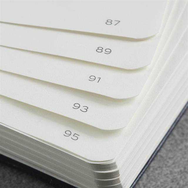 Leuchtturm 1917-2025 Colors Orta Boy (A5), Yumuşak Kapak, 123 Sayfa, Çizgisiz Defter Spring Leaf 372207-Defter-4-Milagron.com