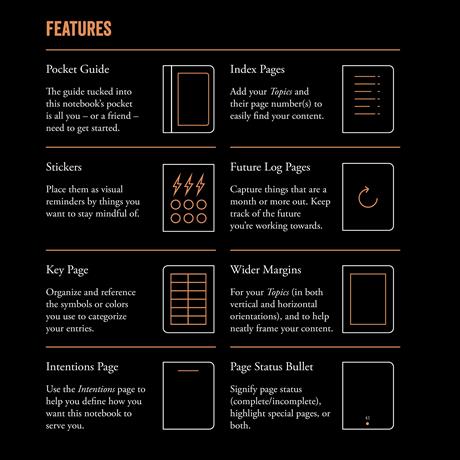 Leuchtturm 1917-Leuchtturm 1917 Bullet Journal Edition 2 A5 Sert Kapak 240 Noktalı Sayfalar Blush 363573-Noktalı-2-Milagron.com