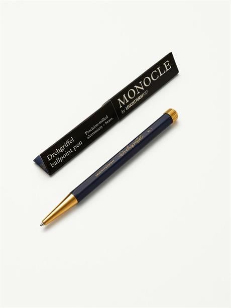 Leuchtturm 1917 X Monocle Drehgriffel Tükenmez Kalem Mavi 363381