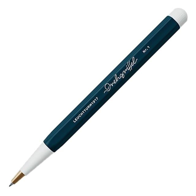 Leuchtturm 1917-Drehgriffel Nr. 1, Siyah Mürekkepli Jel Kalem, Deep Sea 372218-Jel Kalem-1-Milagron.com