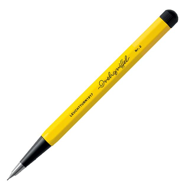 Leuchtturm 1917 X Bauhaus Drehgriffel Nr.2 Mekanik Uçlu Kalem Lemon/Black 371286