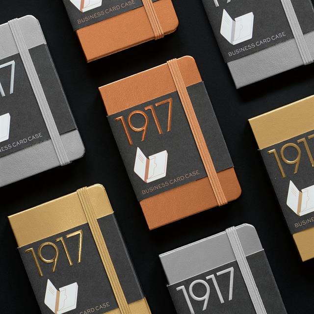 Leuchtturm 1917-Leuchttrum 1917 Defter Görünümlü Kartvizitlik Copper 355542-Kartvizitlik-4-Milagron.com