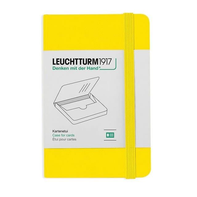 Leuchtturm 1917-Leuchttrum 1917 Defter Görünümlü Kartvizitlik Lemon 364419-Kartvizitlik-1-Milagron.com