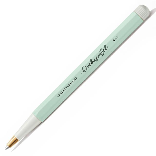Leuchtturm 1917-Leuchttrum 1917 Drehgriffel No.1 Mavi Mürekkepli Tükenmez Kalem Mint Green 367277-Tükenmez Kalem-1-Milagron.com