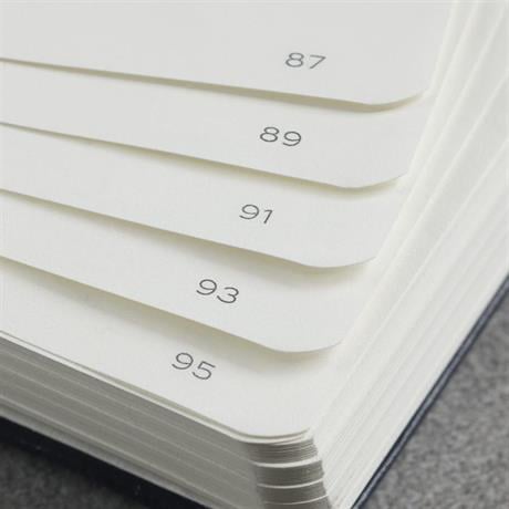 Leuchtturm 1917-Leuchttrum 1917 Medium(A5) Sert Kapak, 251 Numaralandırılmış Çizgisiz Sayfa Defter Sage 361585-Çizgisiz (Düz)-6-Milagron.com