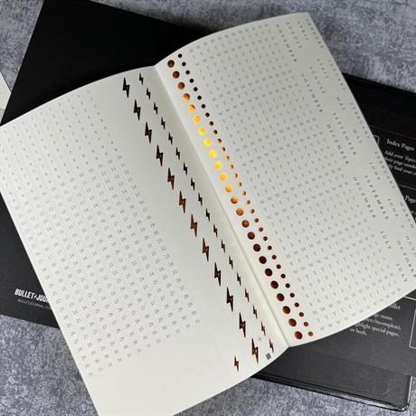 Leuchtturm 1917-Leuchtturm 1917 Bullet Journal Edition 2 A5 Sert Kapak 240 Noktalı Sayfalar Siyah 363572-Defter-8-Milagron.com