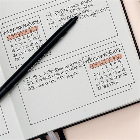 Leuchtturm 1917-Leuchtturm 1917 Bullet Journal Edition 2 A5 Sert Kapak 240 Noktalı Sayfalar Yeşil 368952-Defter-5-Milagron.com