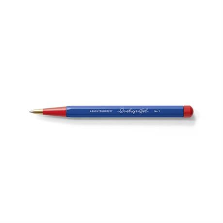 Leuchtturm 1917-Leuchtturm 1917 X Bauhaus Edition Drehgriffel Blue / Red Ballpoint Pen Tükenmez Kalem 366203-Tükenmez Kalem-3-Milagron.com