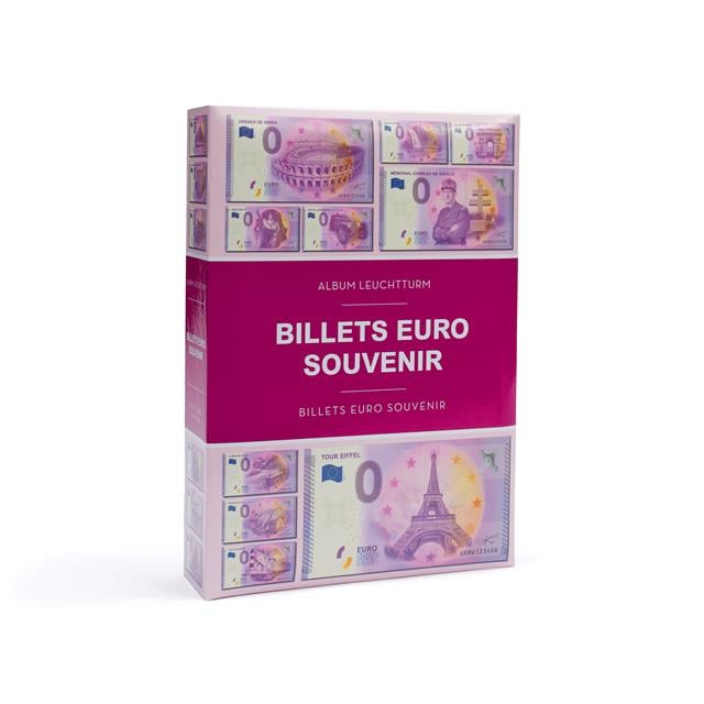 Leuchtturm 1917-Leuchtturm Euro Souvenir Hatıra Kağıt Para Albümü (Ref. No.: Lu349260)-Albümler-1-Milagron.com