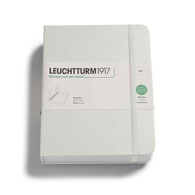 Leuchtturm 1917-Leuchtturm1917 Book Box Kitap Kutusu Light Grey 368172-Özel Kutular-1-Milagron.com