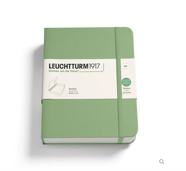 Leuchtturm 1917-Leuchtturm1917 Book Box Kitap Kutusu Sage 372391-Özel Kutular-1-Milagron.com