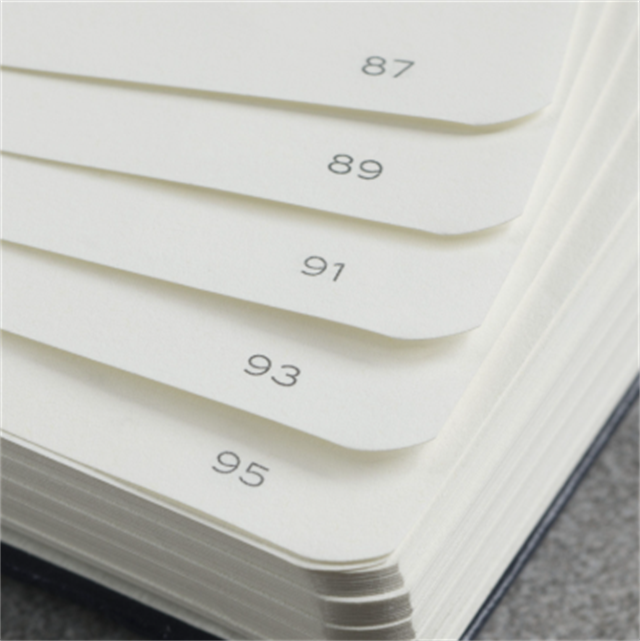 Leuchtturm 1917-Leuchtturm1917 Not Defteri Orta Boy (A5), Sert Kapak, 411 Numaralandırılmış Sayfa, Çizgili, Dusty Rose 372923-Çizgili-4-Milagron.com