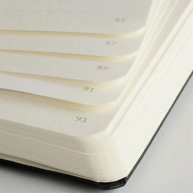 Leuchtturm 1917-Leuchtturm1917 Sert Kapak 100 Gr. Kağıt A6 Adres Defteri Siyah 316927-Özel Defterler-4-Milagron.com