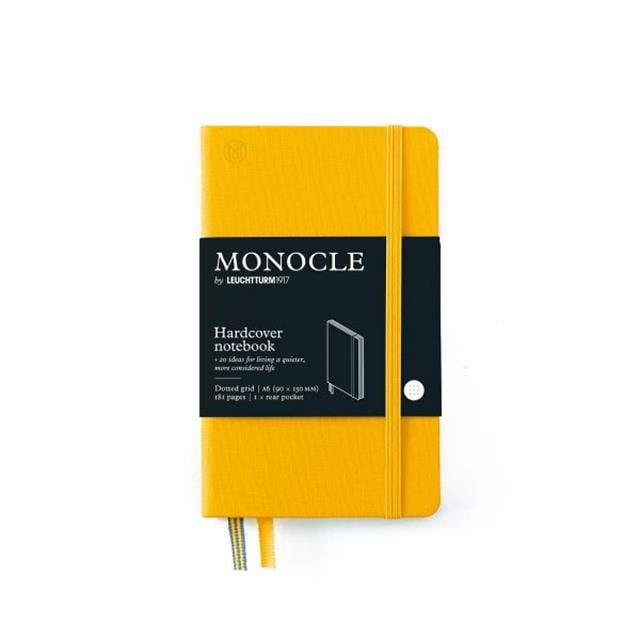 Leuchtturm1917 X Monocle Limited Edition Defter A6, Sert Kapak, 192 Noktalı Sayfa Yellow 363365