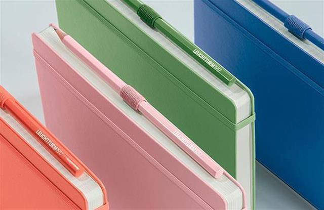 Leuchtturm 1917-Medium(a5) Sert Kapak, 251 Numaralandırılmış Noktalı Sayfa Defter Rising Sun 363387-Defter-2-Milagron.com