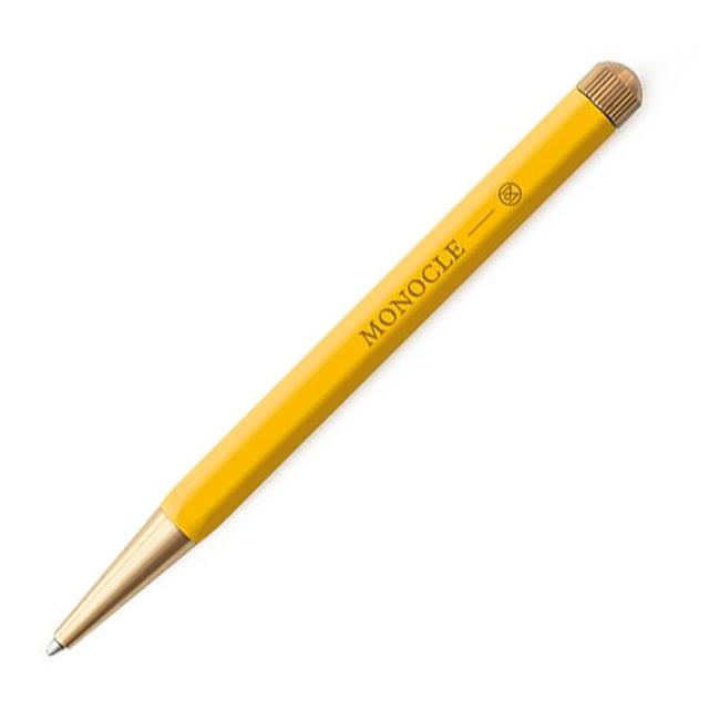 Leuchtturm 1917-Leuchtturm 1917 X Monocle Drehgriffel Tükenmez Kalem Sarı 363382-Tükenmez Kalem-1-Milagron.com