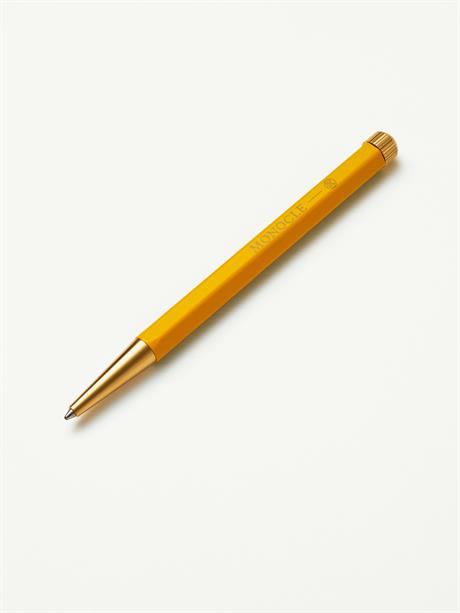 Leuchtturm 1917-Leuchtturm 1917 X Monocle Drehgriffel Tükenmez Kalem Sarı 363382-Tükenmez Kalem-3-Milagron.com