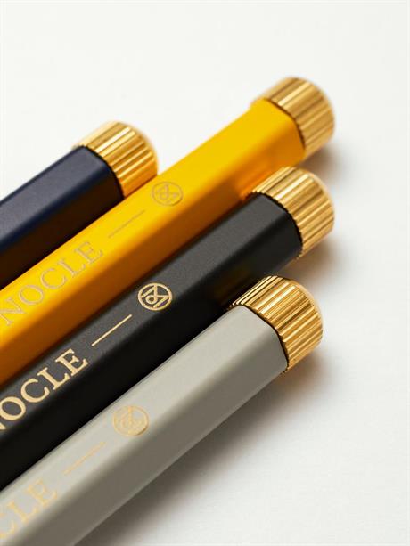 Leuchtturm 1917-Leuchtturm 1917 X Monocle Drehgriffel Tükenmez Kalem Sarı 363382-Tükenmez Kalem-8-Milagron.com