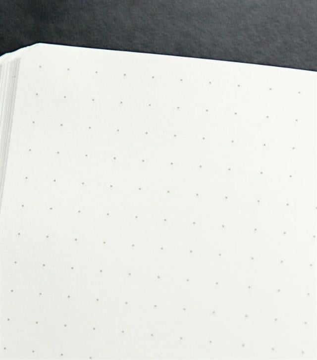 Leuchtturm 1917-Noktalı Sert Kapak Not Defteri A5 - Indigo Mavisi (251 Sayfa)-Defter-7-Milagron.com