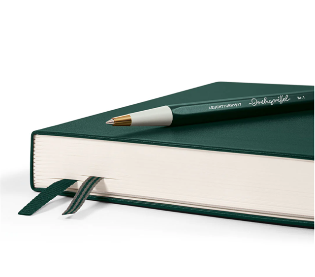 Leuchtturm 1917-Leuchtturm1917 Not Defteri Orta Boy (A5), Sert Kapak, 411 Numaralandırılmış Sayfa, Noktalı,Rising Sun 372925-Noktalı-4-Milagron.com