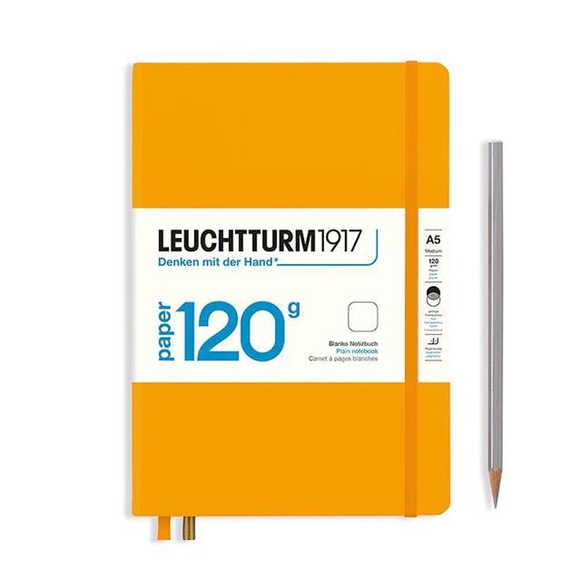Leuchtturm 1917-Leuchttrum 1917 Superior Paper Edition 120 G/M² Sert Kapak, A5, çizgisiz Rising Sun 367125-Çizgisiz (Düz)-1-Milagron.com