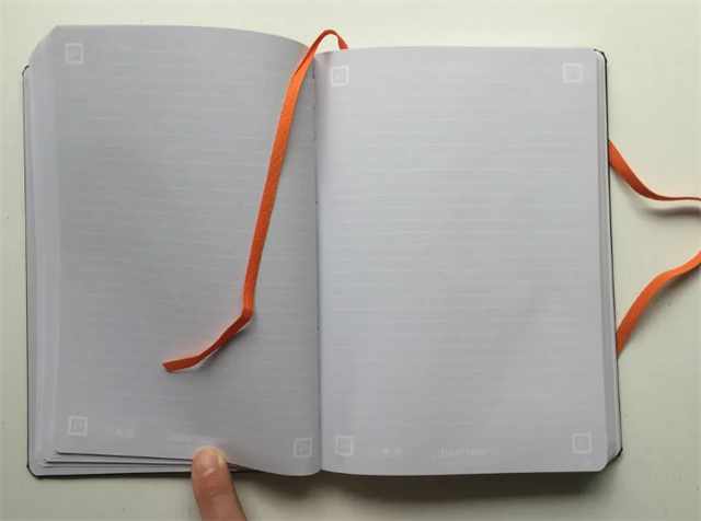 Leuchtturm 1917-Leuchttrum1917 X White Lines Links Limited Edition Dijital Defter Master Slim (A4+) 60 Sayfa çizgili Sert Kapak Defter 345313-Çizgili-2-Milagron.com