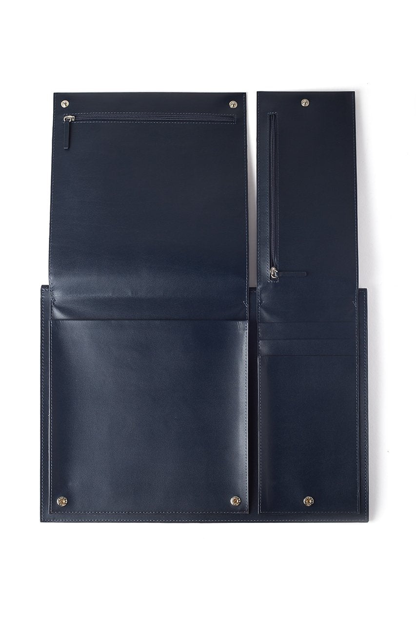 Lexon-Flat 14'' Laptop Kılıfı Koyu Mavi-Laptop & Evrak Çantası-3-Milagron.com