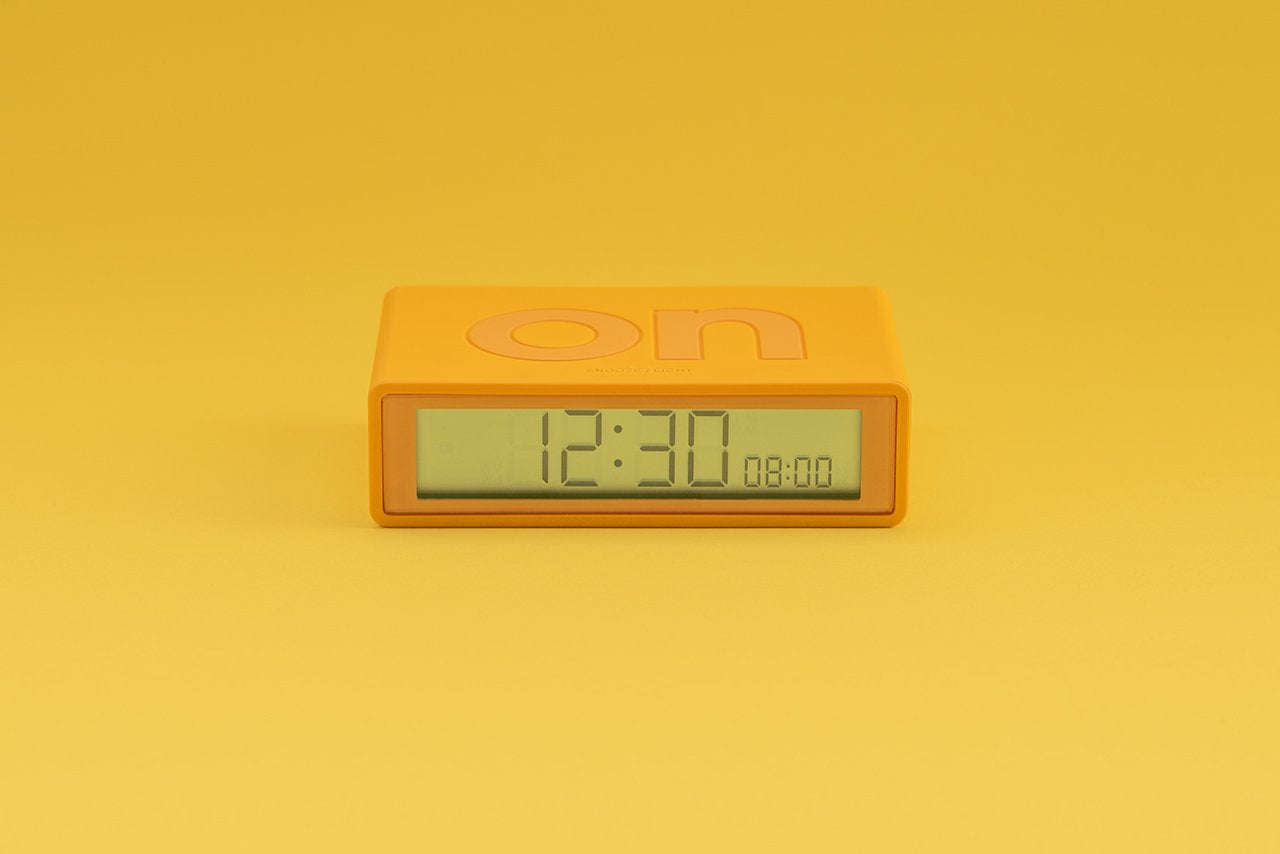Lexon-Flip + Alarm Saat Sarı-Masa Saati-7-Milagron.com