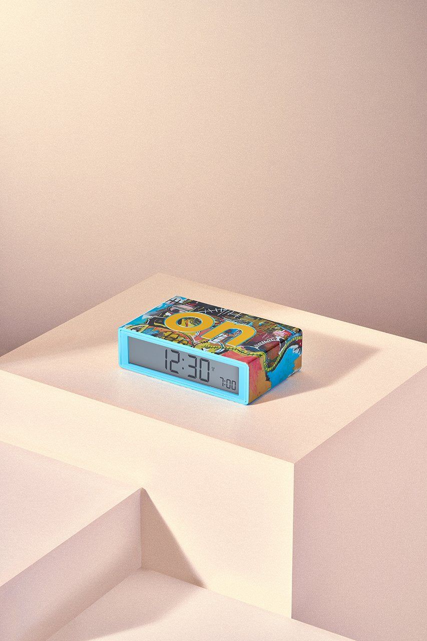 Lexon-Flip + Alarm Saat X X Jean Michel Basquiat Skull-Alarm Saatler-3-Milagron.com