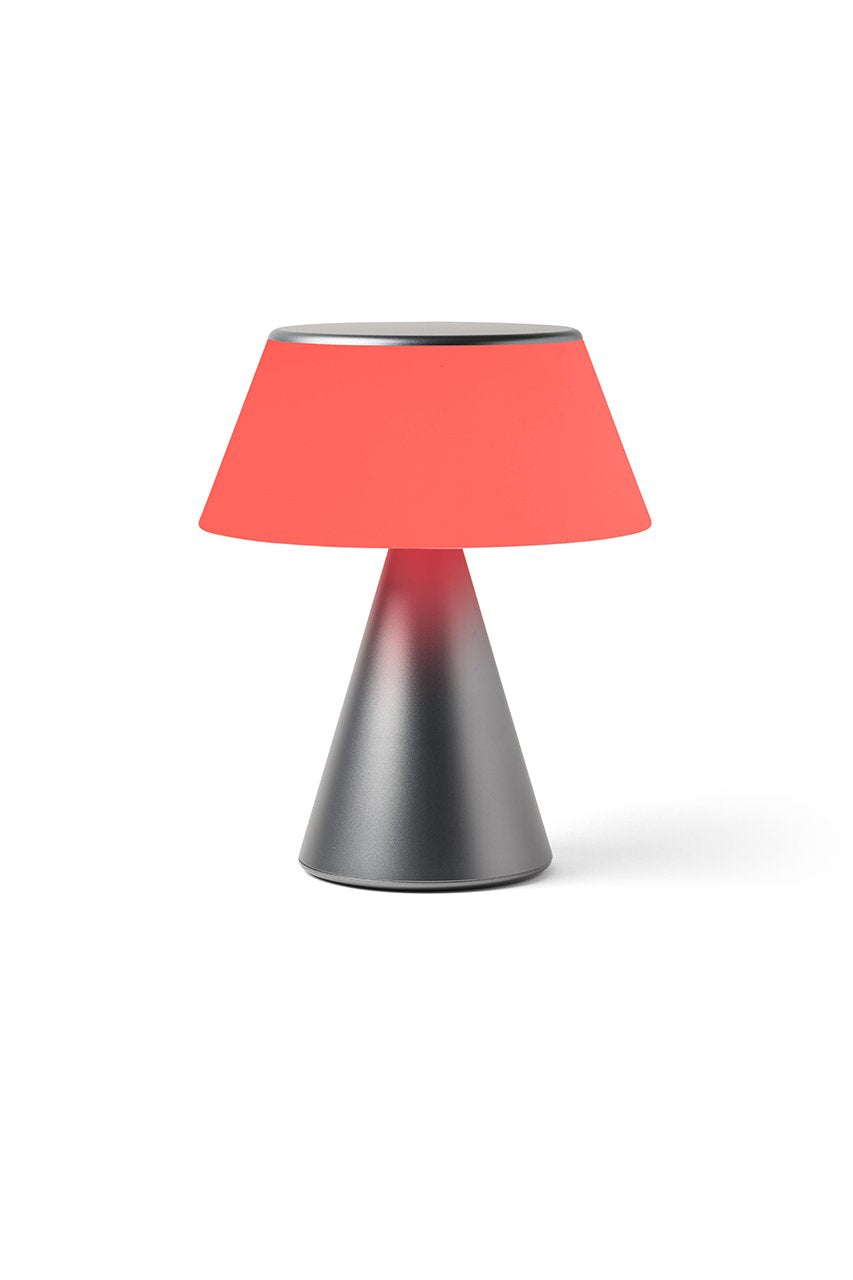 Lexon-Luma Xl Led Lamba Metalik Gri-Led Lamba-10-Milagron.com