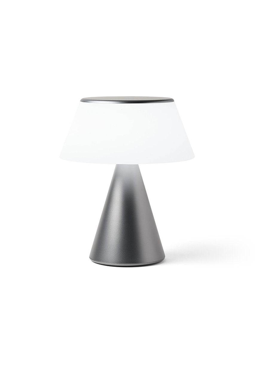 Lexon-Luma Xl Led Lamba Metalik Gri-Led Lamba-7-Milagron.com