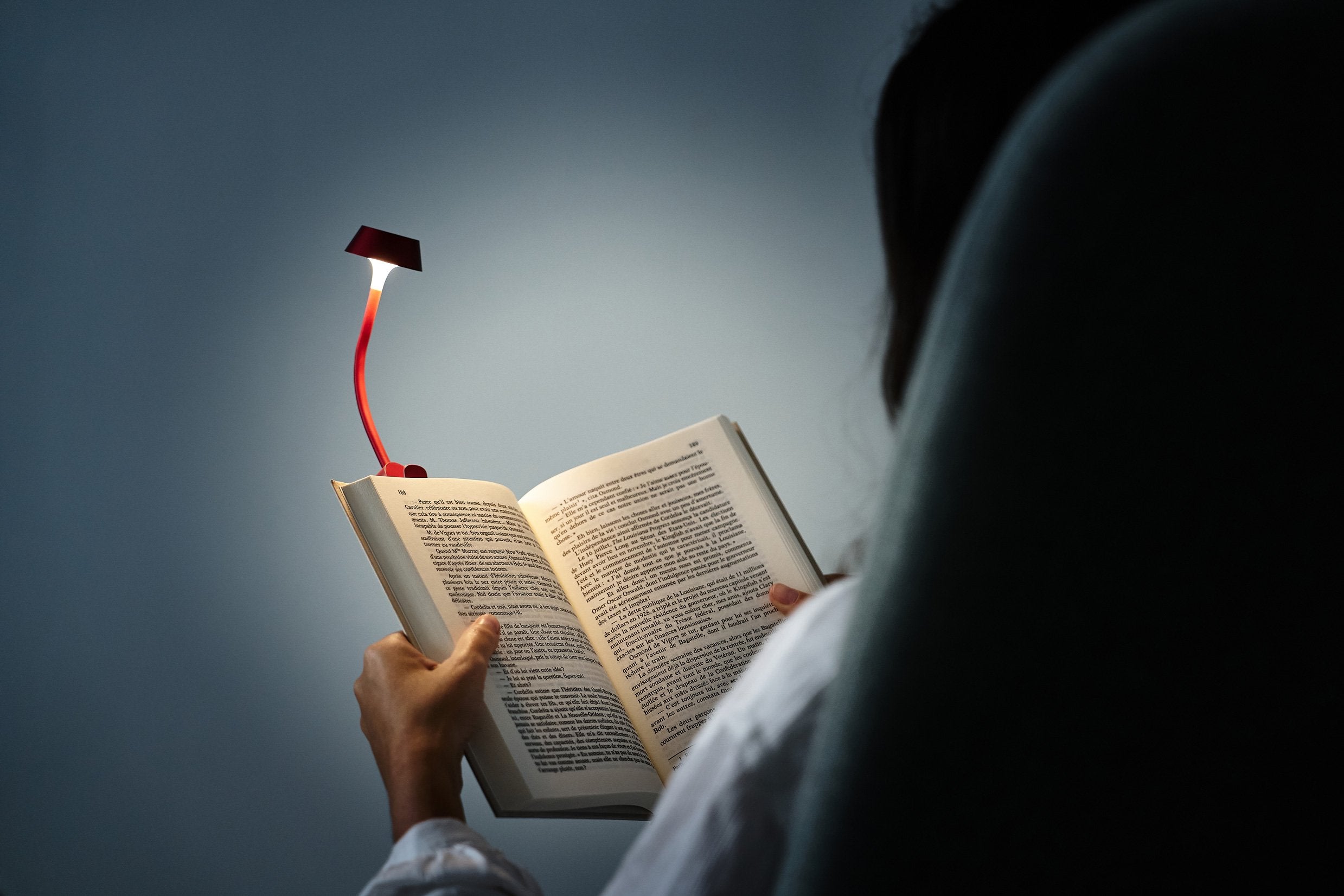 Lexon-Mimi Esnek Okuma Lambası Kırmızı-Taşınabilir Lamba-8-Milagron.com