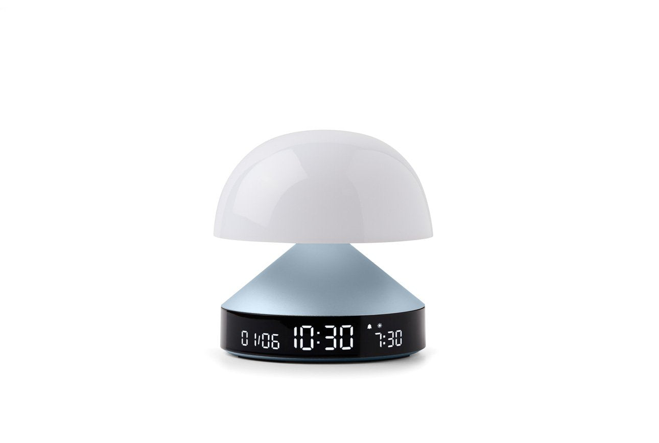 Lexon-Mina Sunrise Alarm Saatli Gün Işığı Simülatörü & Aydınlatma Açık Mavi-Alarm Saatler-1-Milagron.com