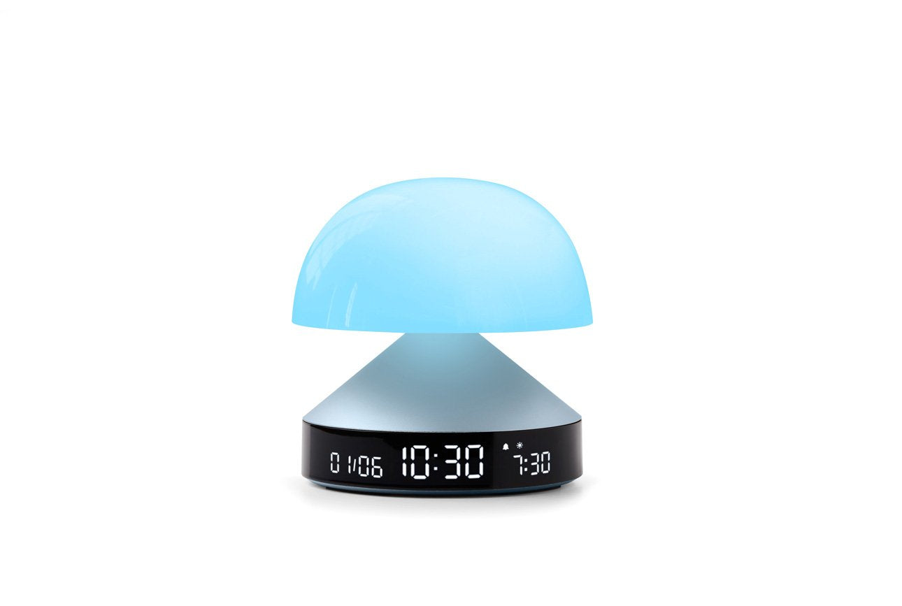 Lexon-Mina Sunrise Alarm Saatli Gün Işığı Simülatörü & Aydınlatma Açık Mavi-Alarm Saatler-10-Milagron.com