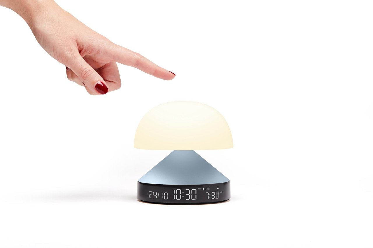 Lexon-Mina Sunrise Alarm Saatli Gün Işığı Simülatörü & Aydınlatma Açık Mavi-Alarm Saatler-11-Milagron.com