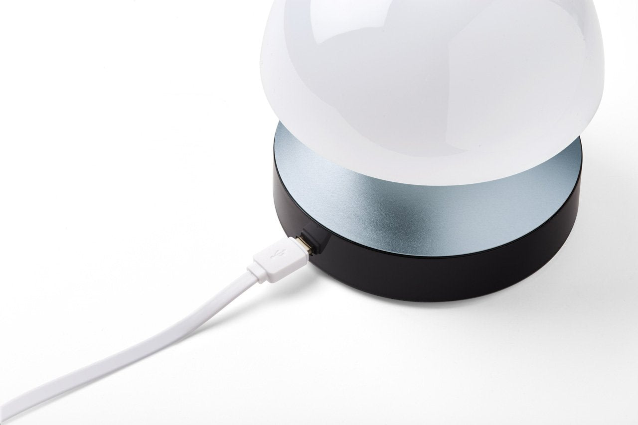 Lexon-Mina Sunrise Alarm Saatli Gün Işığı Simülatörü & Aydınlatma Açık Mavi-Alarm Saatler-12-Milagron.com