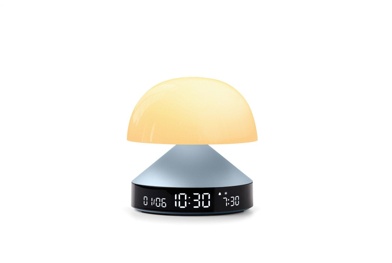 Lexon-Mina Sunrise Alarm Saatli Gün Işığı Simülatörü & Aydınlatma Açık Mavi-Alarm Saatler-3-Milagron.com