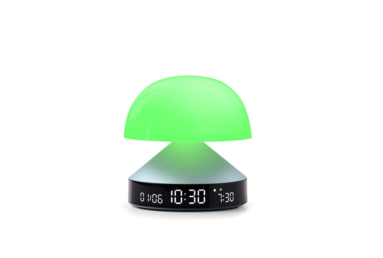Lexon-Mina Sunrise Alarm Saatli Gün Işığı Simülatörü & Aydınlatma Açık Mavi-Alarm Saatler-4-Milagron.com