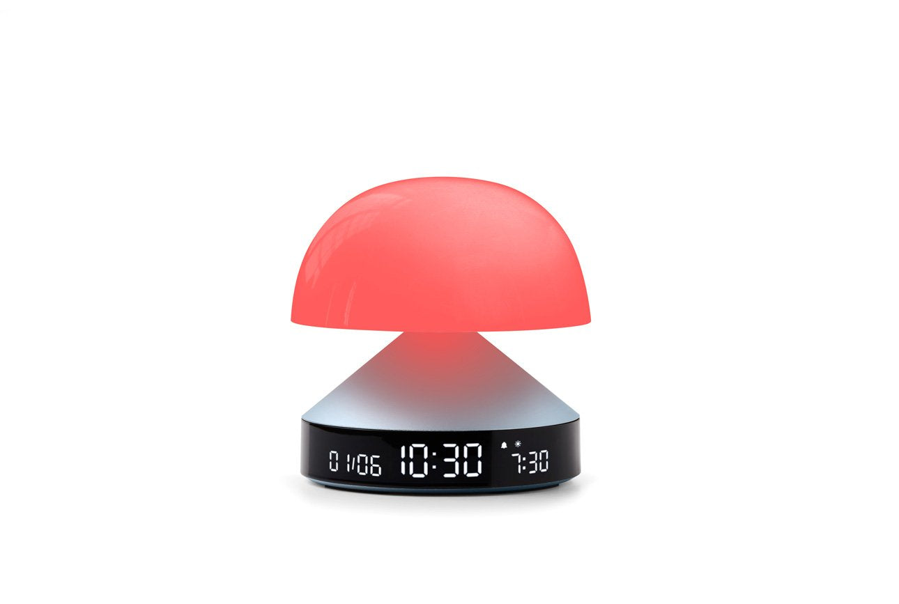 Lexon-Mina Sunrise Alarm Saatli Gün Işığı Simülatörü & Aydınlatma Açık Mavi-Alarm Saatler-5-Milagron.com