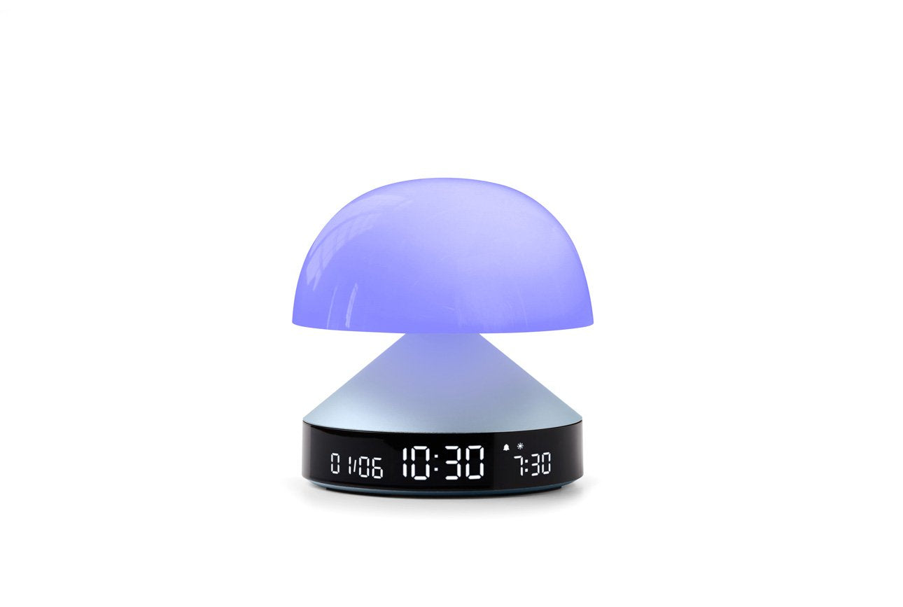 Lexon-Mina Sunrise Alarm Saatli Gün Işığı Simülatörü & Aydınlatma Açık Mavi-Alarm Saatler-6-Milagron.com